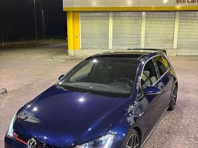 Usata VW Golf VII GTI 245 CV (180 kW) 2019 Blu Berlina