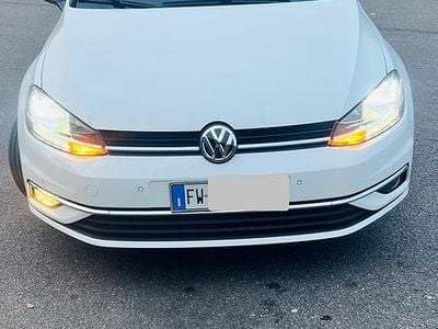 Usata VW Golf VII 115 CV (84 kW) 2019 Bianco