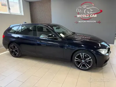 Usata BMW 320 M Sport 184 CV (135 kW) 2014 Blu Station wagon