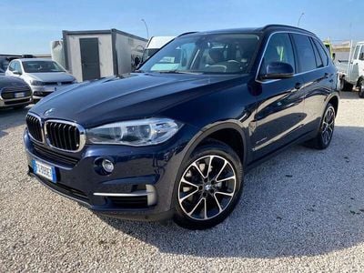 Usata BMW X5 Luxury Line 258 CV (189 kW) 2017 Blu metallizzato SUV