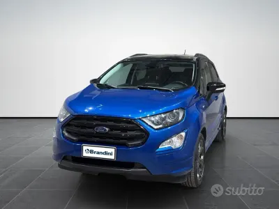 Usata Ford Ecosport ST-Line 99 CV (72 kW) 2020 Azzurro nero bicolore SUV