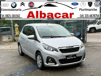 Usata Peugeot 108 Active 69 CV (50 kW) 2018 Nero Berlina
