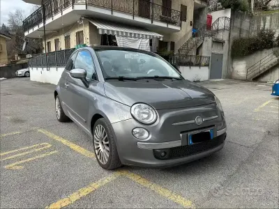 Usata Fiat 500 75 CV (55 kW) 2010 Grigio Berlina