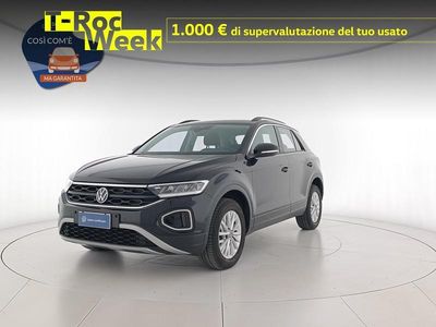 Usata VW T-Roc Life 116 CV (85 kW) 2025 Nero SUV