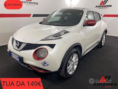 Bianco Usata 2015 Nissan Juke Tekna SUV | 7490 € (Buon prezzo)