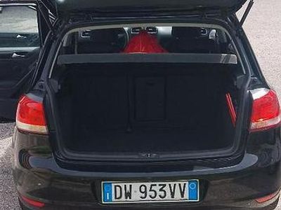 Usata VW Golf VI 110 CV (80 kW) 2010 Nero Utilitaria