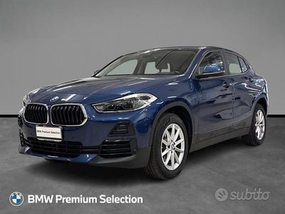 Usata BMW X2 Advantage 150 CV (110 kW) 2022 Blu SUV