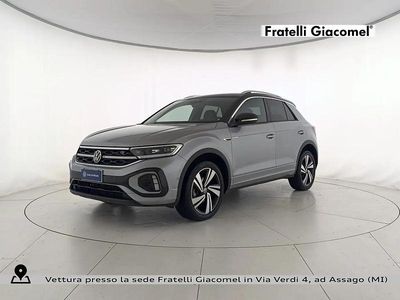 Pyrit silver metallizzato deep black per Usata 2022 VW T-Roc R-line SUV | 24.900 € (Buon prezzo)
