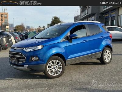 Usata Ford Ecosport Titanium 95 CV (69 kW) 2017 Blu SUV