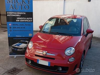 Usata Abarth 595 140 CV (102 kW) 2016 Rosso Berlina