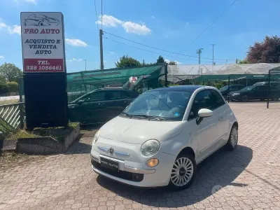 Usata Fiat 500 Lounge 85 CV (62 kW) 2011 Bianco Berlina