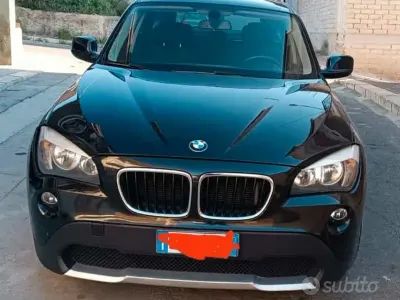 Usata BMW X1 143 CV (105 kW) 2010 Nero SUV