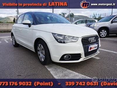Usata Audi A1 Ambition 86 CV (63 kW) 2012 Bianco Berlina