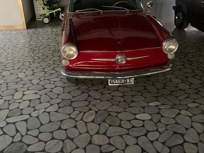 Usata Fiat 600 1960 Rosso Cabrio