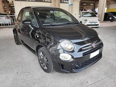 Usata Fiat 500C Sport 69 CV (50 kW) 2021 Nero Cabrio