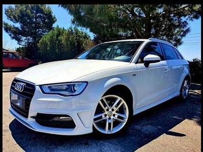 Usata Audi A3 S-Line 110 CV (80 kW) 2016 Bianco