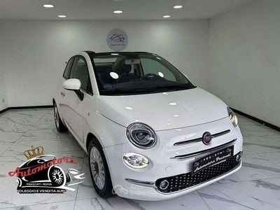 Usata Fiat 500C Lounge 105 CV (77 kW) 2016 Bianco Cabrio