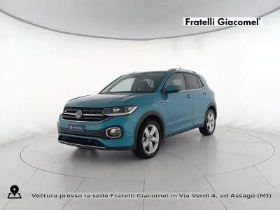 Usata VW T-Cross Advance 110 CV (80 kW) 2023 Makena turquois metallizzato SUV