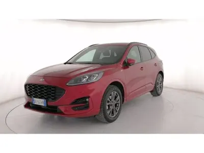 Usata Ford Kuga ST-Line X 190 CV (139 kW) 2022 Lucid red (metallizzato) SUV
