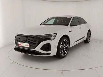 Usata Audi Q8 Sportback e-tron S-Line 300 kW (408 CV) 2024 Bianco ghiaccio metallizzato SUV