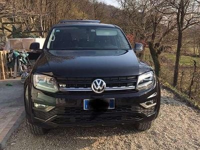 Usata VW Amarok Comfortline 204 CV (150 kW) 2018 Nero Pick-up