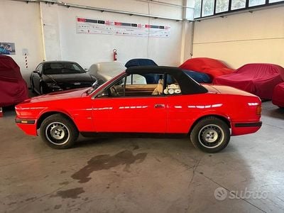 Usata Maserati Biturbo 188 CV (138 kW) 1988 Rosso Cabrio