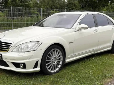 Usata Mercedes S63 AMG AMG 525 CV (386 kW) 2007 Bianco Berlina