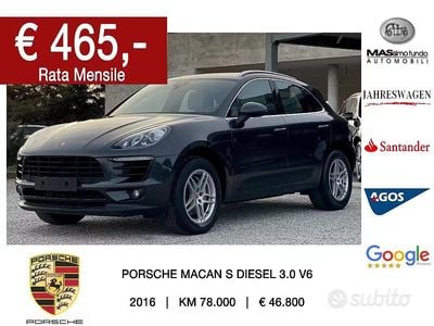 Usata Porsche Macan 258 CV (189 kW) 2016 Grigio SUV