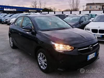 Usata Opel Corsa Elegance 75 CV (55 kW) 2020 Nero Utilitaria