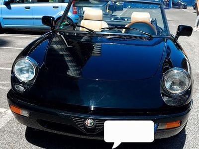 Usata Alfa Romeo Spider 117 CV (86 kW) 1991 Nero Cabrio