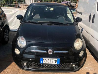 Usata Fiat 500 2008 Nero Utilitaria