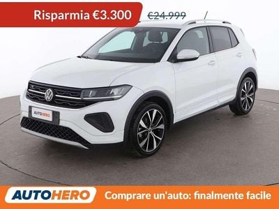 Usata VW T-Cross R-line 116 CV (85 kW) 2024 Bianco SUV