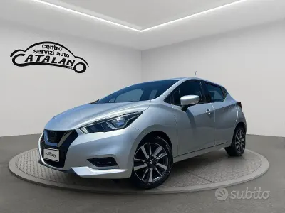 Usata Nissan Micra N-Connecta 90 CV (66 kW) 2018 Grigio Utilitaria
