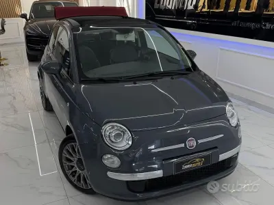 Usata Fiat 500C 86 CV (63 kW) 2011 Grigio Cabrio