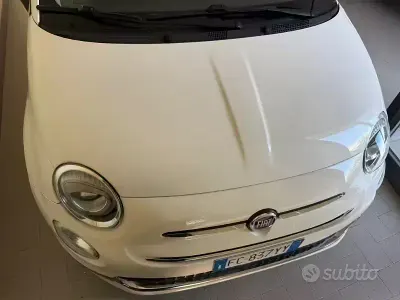 Usata Fiat 500C Lounge 69 CV (50 kW) 2016 Bianco Cabrio