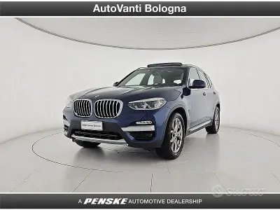 Usata BMW X3 xLine 190 CV (139 kW) 2018 Blu SUV