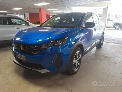 Usata Peugeot 3008 Allure 131 CV (96 kW) 2022 Blu SUV