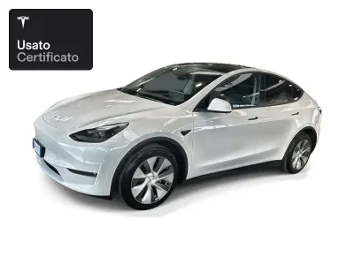 Usata Tesla Model Y Long Range AWD 258 kW (351 CV) 2022 Pearl white multicoat SUV