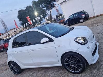 Usata Smart ForFour Brabus 90 CV (66 kW) 2018 Bianco Utilitaria