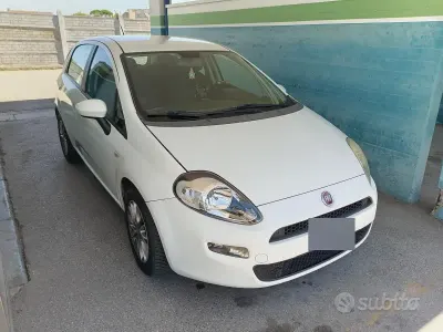 Usata Fiat Punto Easy 75 CV (55 kW) 2013 Bianco Utilitaria