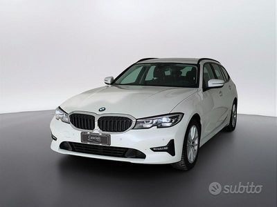 Usata BMW 318 Advantage 150 CV (110 kW) 2020 Bianco Station wagon