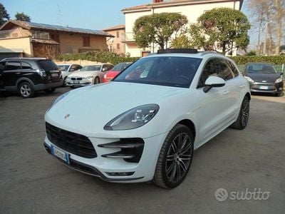 Usata Porsche Macan Turbo Performance Package 441 CV (324 kW) 2019 Bianco SUV