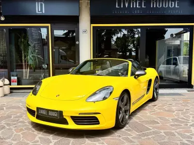 Usata Porsche Boxster 299 CV (219 kW) 2019 Giallo Cabrio