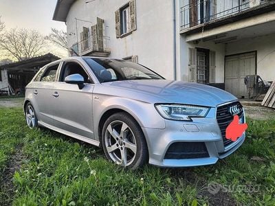 Usata Audi A3 Sport 150 CV (110 kW) 2017 Grigio Berlina