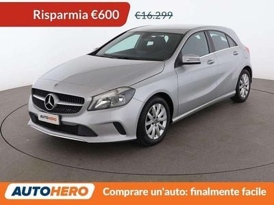 Argento Usata 2018 Mercedes A160 Business Berlina | 15.699 € (Buon prezzo)