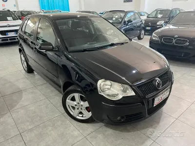 Usata VW Polo Trendline 69 CV (50 kW) 2006 Nero Utilitaria
