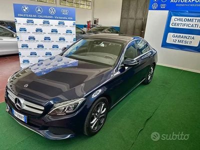 Occasion Mercedes C220 170 ch (125 kW) 2018 Bleue Berline