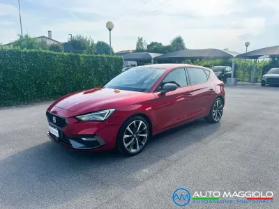 Usata Seat Leon FR 150 CV (110 kW) 2020 Rosso Berlina