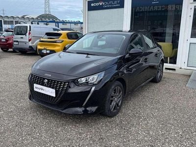 Usata Peugeot 208 Active 75 CV (55 kW) 2022 Nero Utilitaria