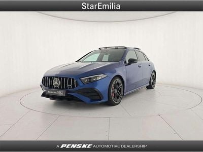 Usata Mercedes A35 AMG AMG Line Premium Plus 306 CV (225 kW) 2024 Blu/azzurro Utilitaria